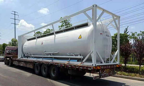 40 Feet bulk cement container tank